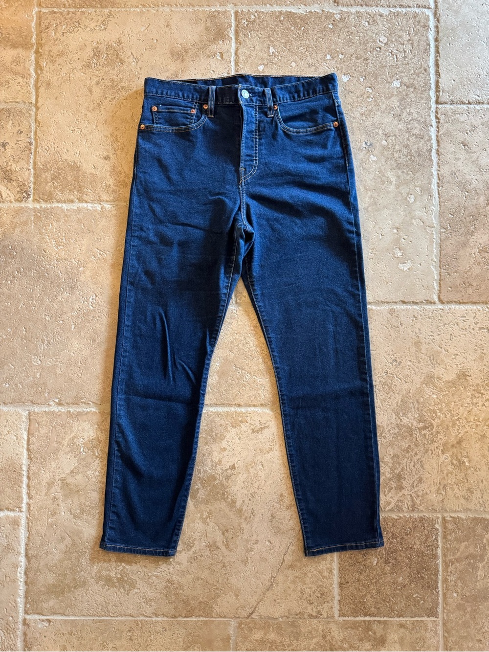 Levi's Dark Blue Slim Straight Men's Jeans